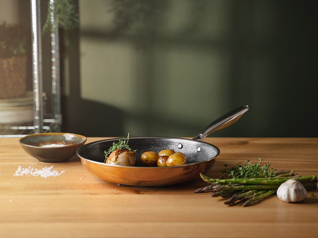 KOBBER HYBRID NON-STICK STEGEPANDESÆT - 3 DELE - 3