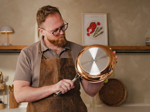 KOBBER HYBRID NON-STICK STEGEPANDESÆT - 3 DELE - 6