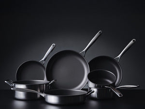 ZERO – NATURLIG NON-STICK BLANDET GRYDE-/PANDE-SÆT - 4-DELE - 7