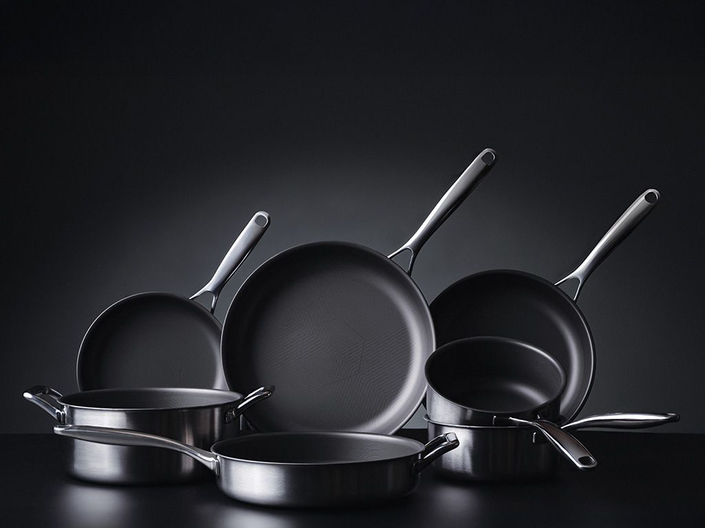 ZERO – NATURLIG NON-STICK COOKWARE-SÆT - 12-DELE - 7