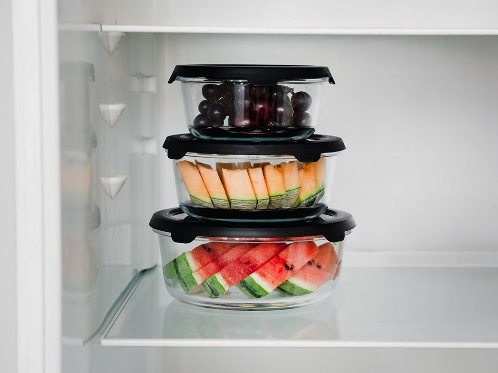 RUND VAKUUM GLASBEHOLDER – 1400ML - 4