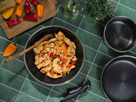 WOK UDEN HÅNDTAG 30CM - 2