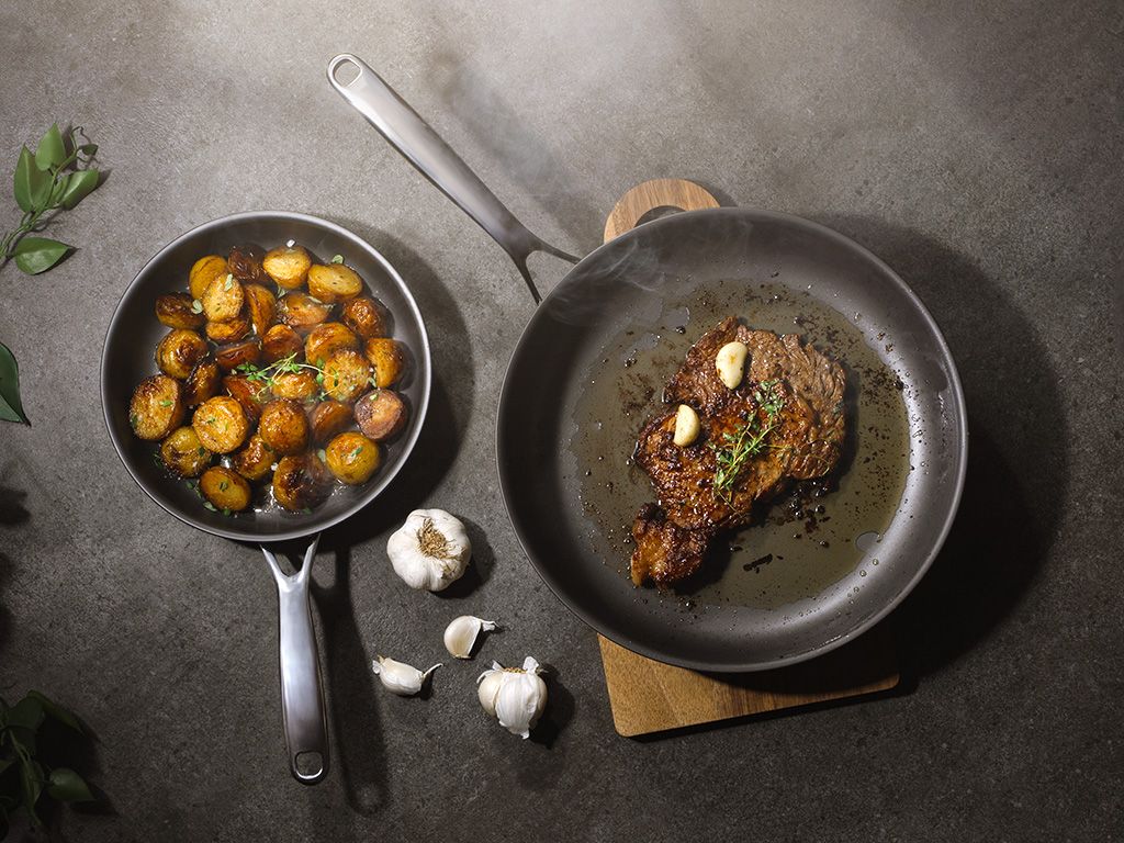 ZERO – NATURLIGT NON-STICK STEGEPANDESÆT – 4 DELE - 3