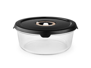 RUND VAKUUM GLASBEHOLDER – 1400ML - 1